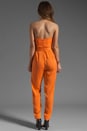 view 4 of 5 Strapless Jumpsuit in Guava