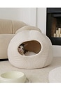 view 4 of 4 Moon Pet Cave in White