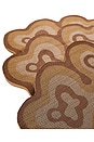 view 2 of 3 Bloom Cat Scratchers Set Of 3 in Brown