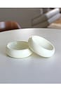 view 2 of 3 HALO PET BOWL HALO PET BOWL  in White