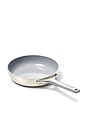 view 2 of 4 8 Inch Non-stick Ceramic Fry Pan in Cream