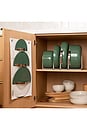 view 4 of 4 CONJUNTO DE PANELAS NON-TOXIC CERAMIC NON-STICK COOKWARE SET in Sage