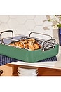 view 5 of 5 ROASTING PAN WITH RACK 로스팅 팬 in Sage