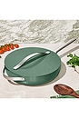 view 3 of 3 SARTÉN ANTIADHERENTE DE CERÁMICA NON-STICK CERAMIC SAUTE PAN in Sage