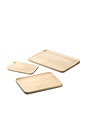view 2 of 6 LOT DE PLANCHES À DÉCOUPER 4 PIECE CUTTING BOARD SET in Birch