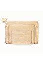 view 4 of 6 LOT DE PLANCHES À DÉCOUPER 4 PIECE CUTTING BOARD SET in Birch