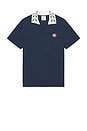 view 1 of 5 Classic Laurel Pique Polo in Navy