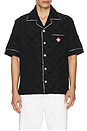 view 1 of 5 CAMISA TOWELLING MONOGRAM in Black