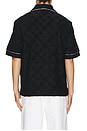 view 2 of 5 CAMISA TOWELLING MONOGRAM in Black