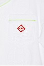view 5 of 5 Towelling Monogram Shirt in White