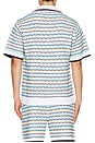 view 2 of 5 Tuck Stitch Short Sleeve Shirt in Multi