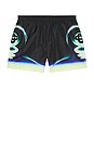 view 5 of 5 Sporchid Black Printed Swim Shorts in Sporchid Black