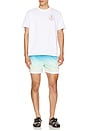 view 3 of 5 Jacquard Swim Shorts in Gradient Monogram