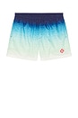 view 4 of 5 Jacquard Swim Shorts in Gradient Monogram