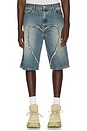 view 1 of 4 SHORTS DENIM LOVE in Off Blue