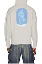 view 3 of 5 SWEAT À CAPUCHE ECHOES in Melange Grey