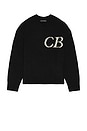 view 4 of 4 Logo Knit Sweater in Black