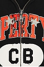 view 5 of 5 Property Of Zipped Hoodie in Vintage Black