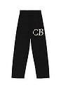 view 5 of 5 Logo Knit Pants in Black