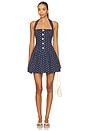 view 1 of 4 Felicity Mini in Dots Navy