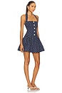 view 2 of 4 Felicity Mini in Dots Navy