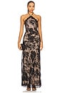view 1 of 3 Andes Dress in Black Chantilly Lace