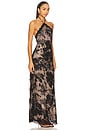view 2 of 3 Andes Dress in Black Chantilly Lace