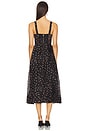 view 3 of 3 Pheobe Midi Dress in Stamped Dot Black
