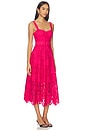 view 2 of 3 Calypso Dress in Azalea Eyelet
