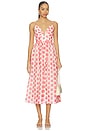 view 1 of 3 Pero Midi Dress in Celeste Spot Pink