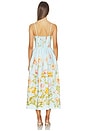view 3 of 3 VESTIDO ALBA in Lockwood Flora Sky