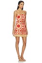 view 2 of 3 MINIVESTIDO VALENCIA in Mod Floral Brick