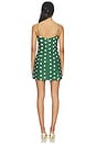 view 3 of 3 MINIVESTIDO CHERRY in Polka Dot Green