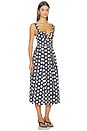 view 2 of 3 ROBE CLOVER in Celeste Dot Navy