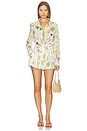view 5 of 6 Bennie Shorts in Flora Trail Ivory