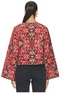 view 5 of 6 Yana Jacket in Tapestry Red