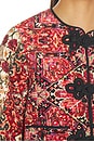 view 7 of 6 Yana Jacket in Tapestry Red