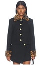 view 1 of 4 Benicio Jacket in Cloud Tweed Black