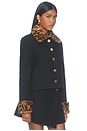 view 2 of 4 Benicio Jacket in Cloud Tweed Black