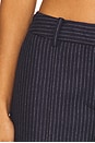 view 6 of 6 Tristan Pant in Navy Chalk Stripe