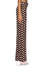 view 3 of 6 Mayflower Pants in Joelle Dot Brown