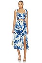 view 5 of 6 FALDA FIELDEN in Petal Sketch Navy