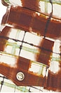 view 7 of 6 JUPE FATIMA in Painted Plaid Brown