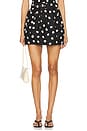 view 1 of 6 Tara Skirt in Spot Black Egret