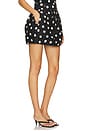 view 2 of 6 Tara Skirt in Spot Black Egret