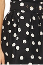 view 6 of 6 Tara Skirt in Spot Black Egret