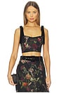 view 1 of 4 Tira Top in Woodland Black