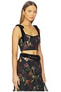 view 2 of 4 Tira Top in Woodland Black