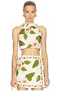 view 1 of 4 Dahlia Top in Lotus Ivory