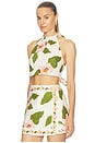view 2 of 4 Dahlia Top in Lotus Ivory
